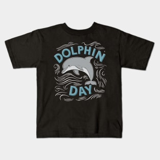 Dolphin Day Kids T-Shirt